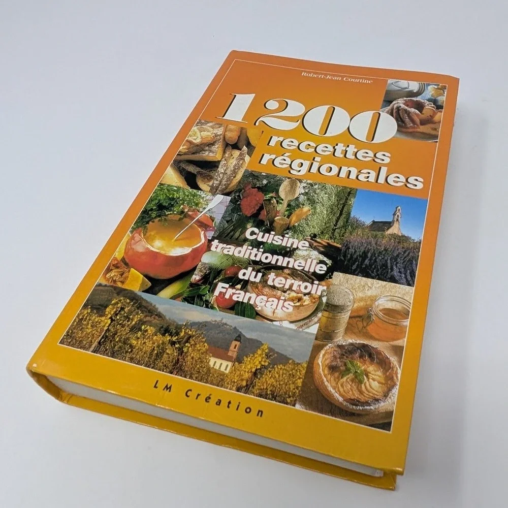1200 Recettes Regionales French Cookbook Robert-Jean Courtine‎ 1998